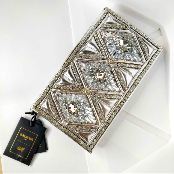 H&M x BALMAIN Clutch - Picture 1 of 1